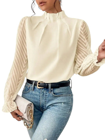 Women's stylish long-sleeve top