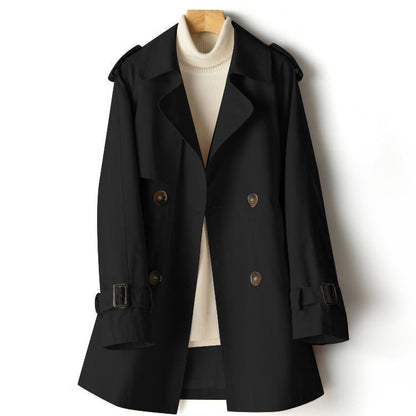 Serrilda - fashionable spring/autumn versatile windbreaker coat