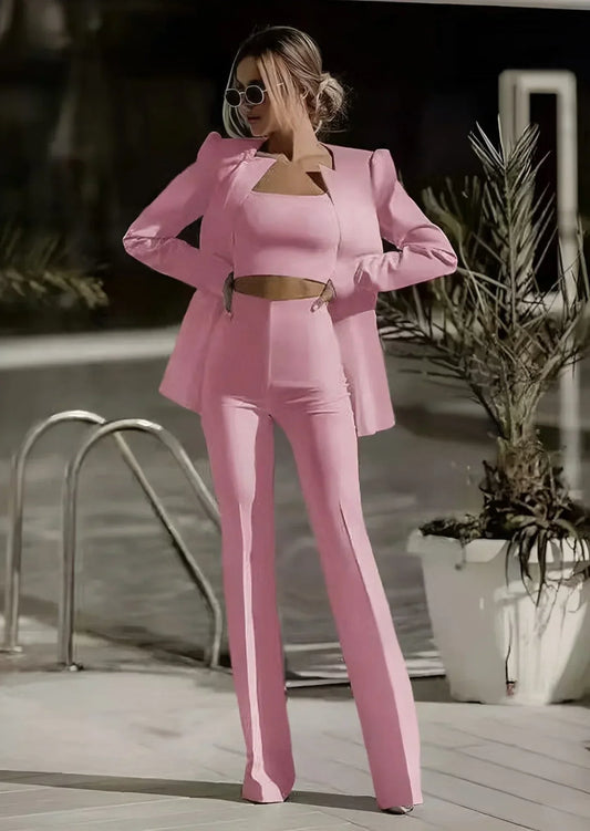 Tailored Fit 2-Piece Blazer Set