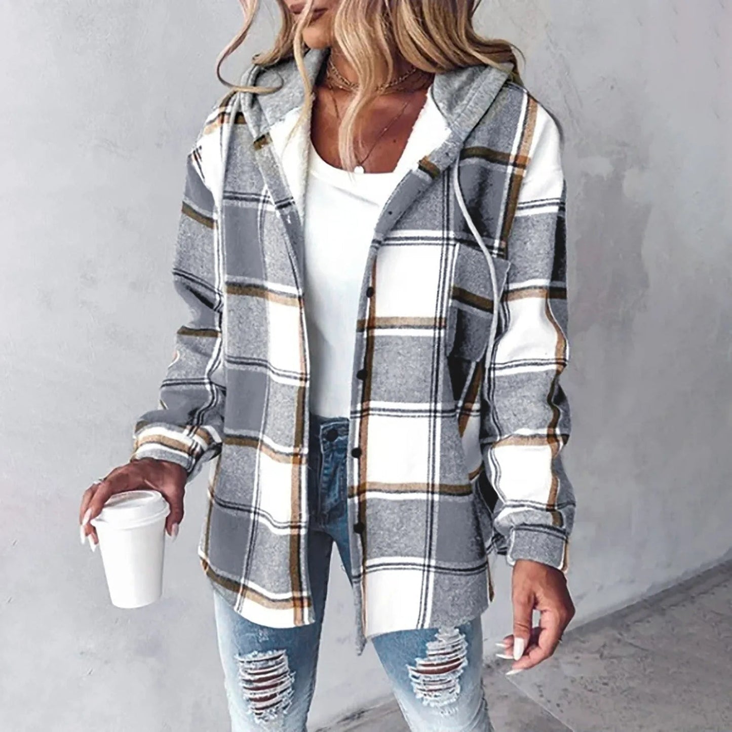 Women's warm stylish coat