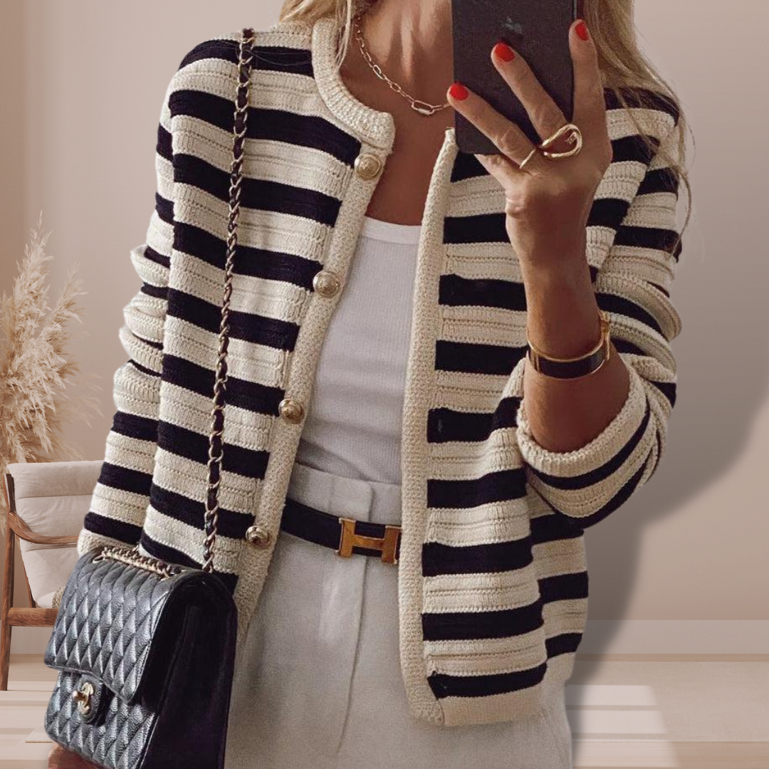 Short Knitted Cardigan Jacket