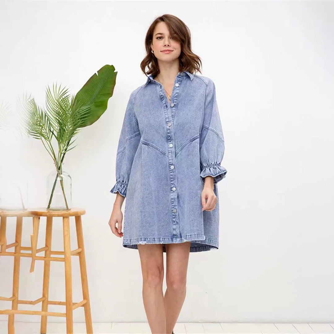 Amy - Cozy shirt dress