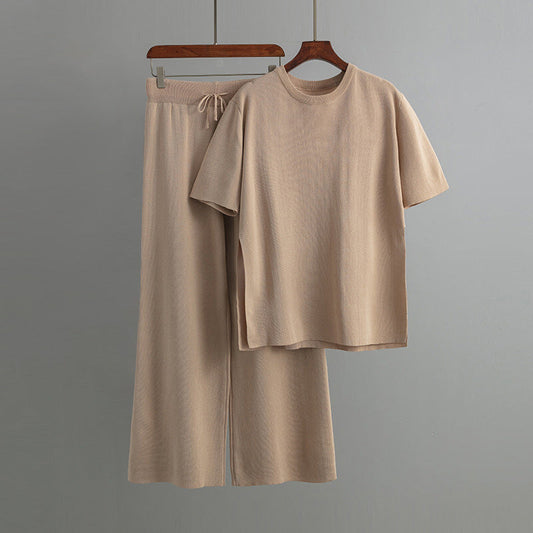 Soft Knit Relaxed Fit Loungewear Set