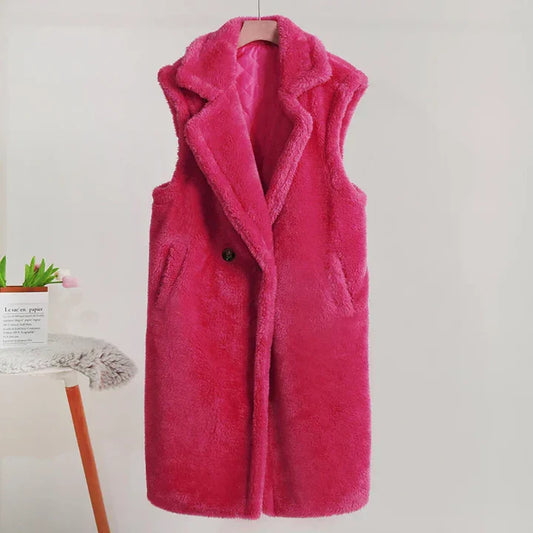 Plush Sherpa Oversized Fit Teddy Coat 