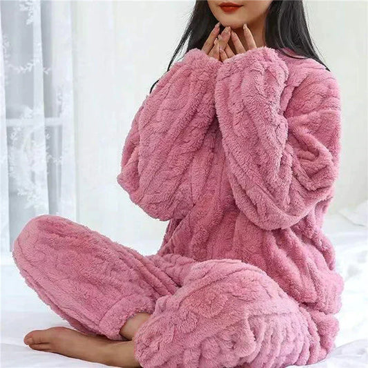 Soft Jacquard Pajama Set