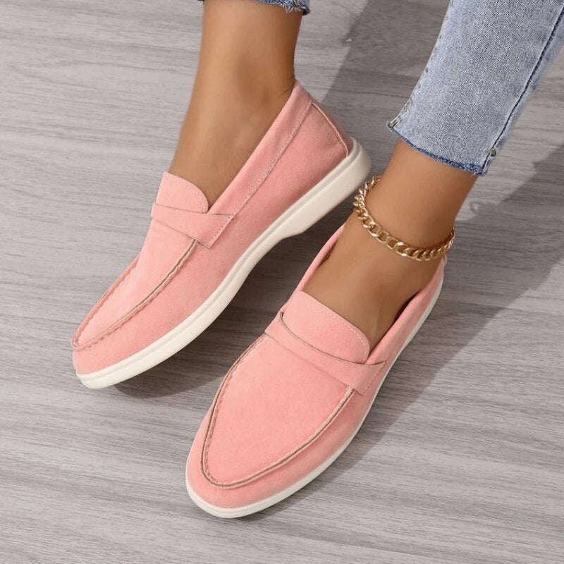 Women's casual soft-soled loafers