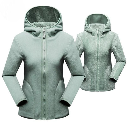 Double-sided Fleece Warm Winter Jacket