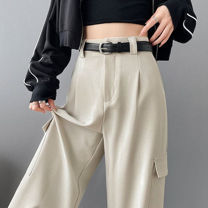 Women's high waist cargo pants