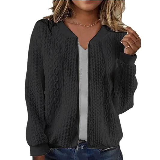 Knitted Street Style Blazer