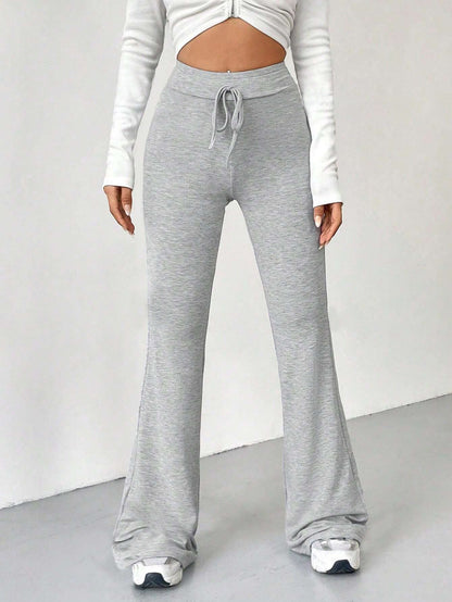 Women's high waist flared yoga pants