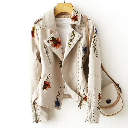 Spring Floral Print Jacket