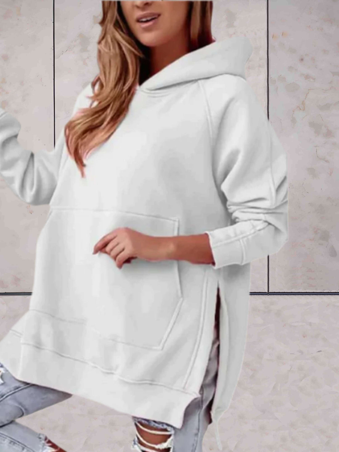 Women's stylish oversized hoodie