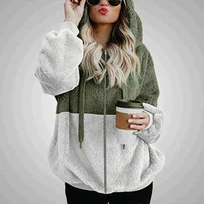 Women's teddy hoodies