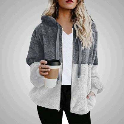 Women's teddy hoodies