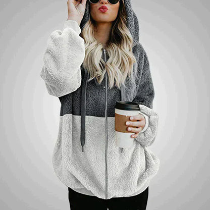 Women's teddy hoodies