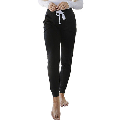 Women's drawstring casual soft pants