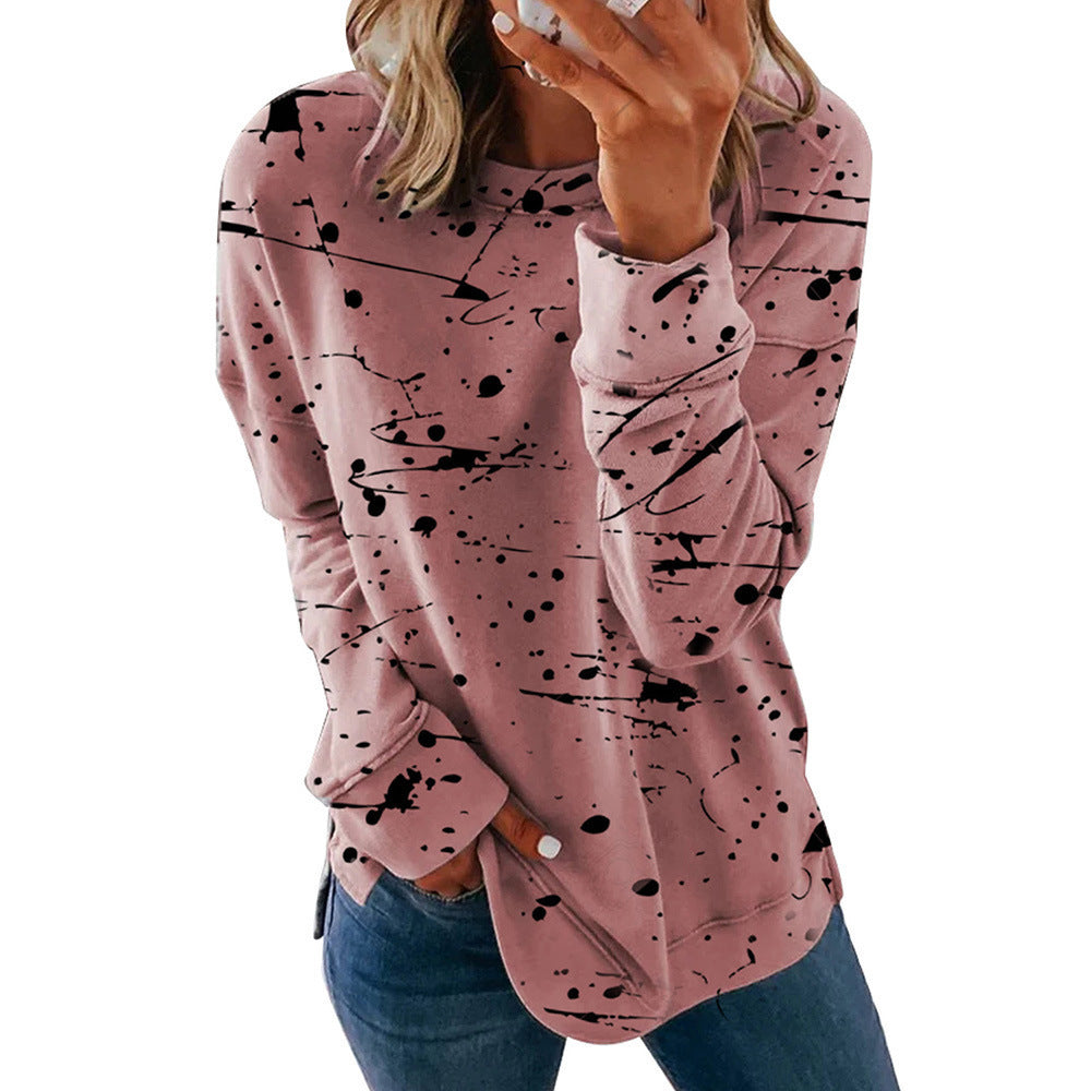 Color Block Long Sleeved Casual Shirt