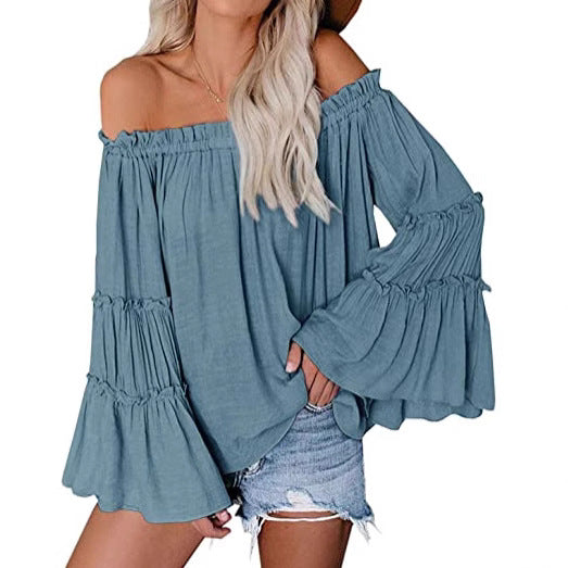 Off-the-Shoulder Street Fold Top