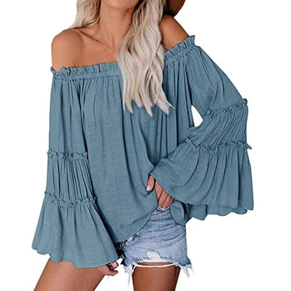 Rissa - street fold off the shoulder top