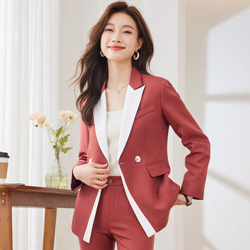 Women's autumn/winter casual short blazer suit