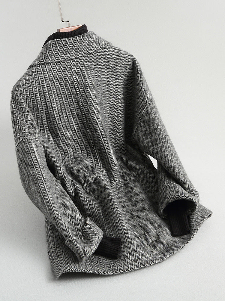 Double Faced Wool Coat