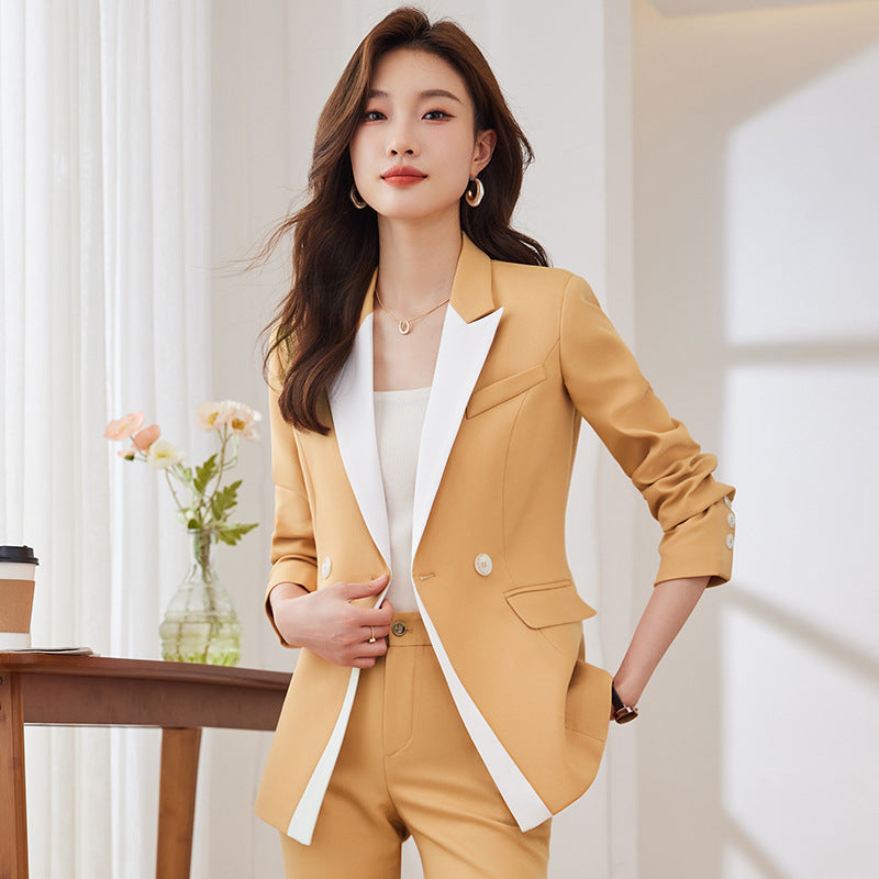 Women's autumn/winter casual short blazer suit
