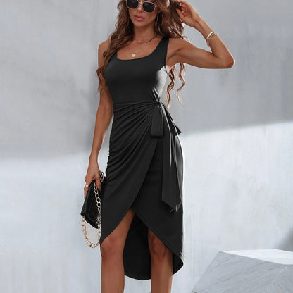 Women's elegant evening star tank dress