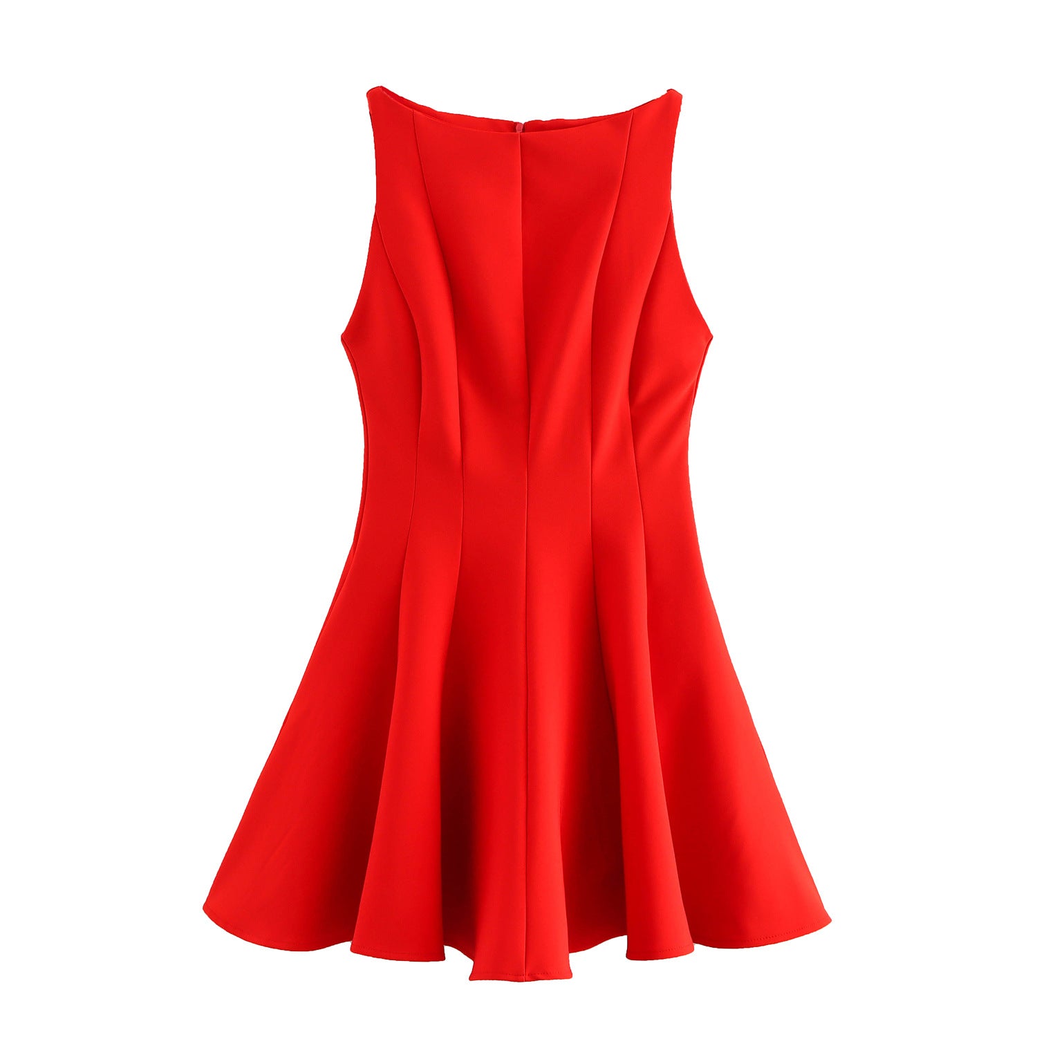 Soft Fabric Slim Fit Sleeveless Dress