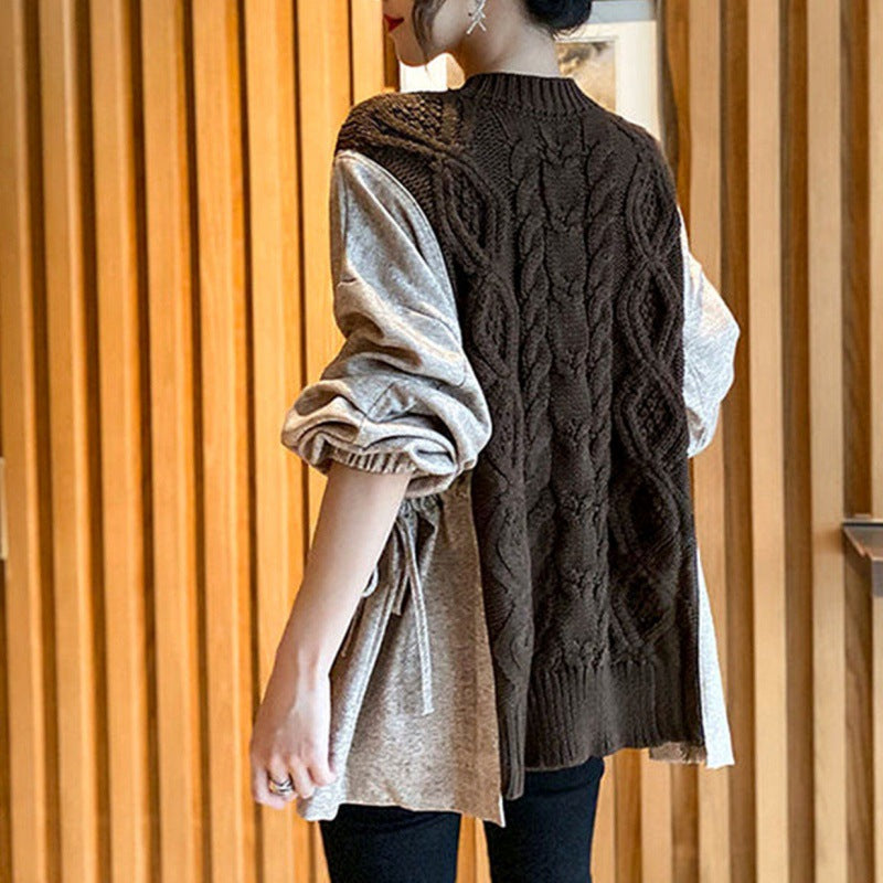 Laira - O-neck knit loose sweater