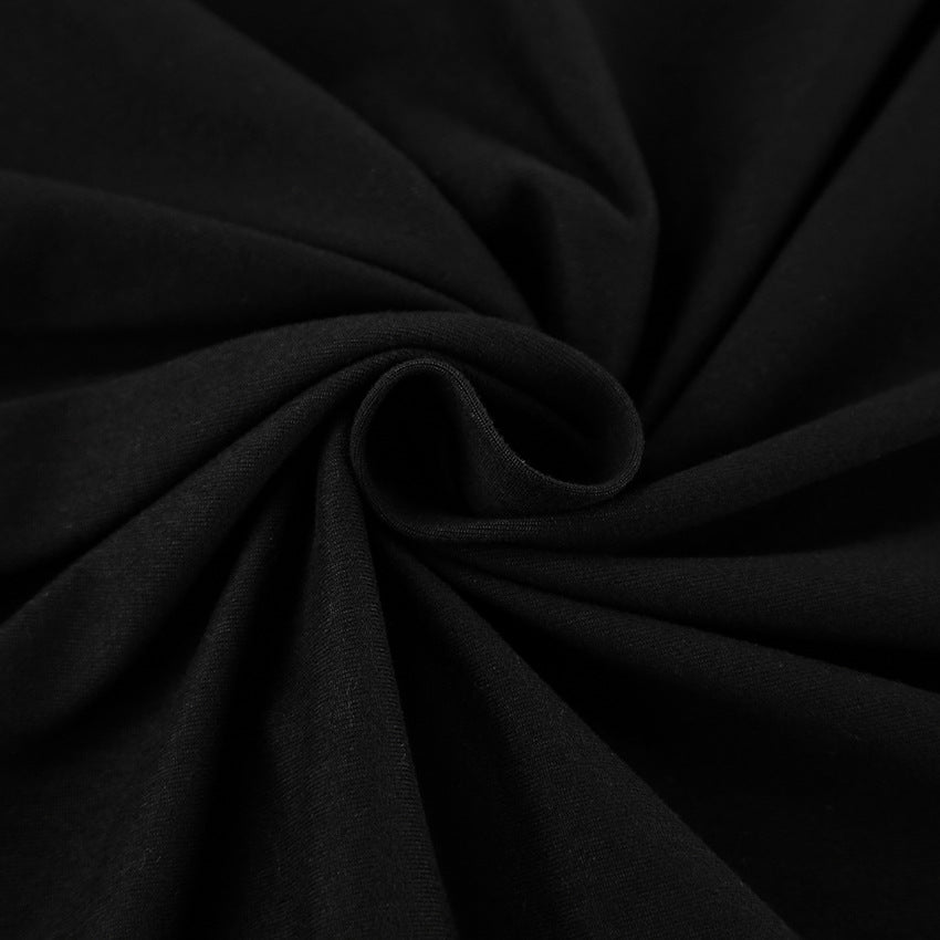 Crisscross Strap Slim Fit A-Line Dress