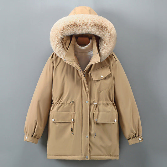 Weather-Resistant Relaxed Fit Parka Jacket 