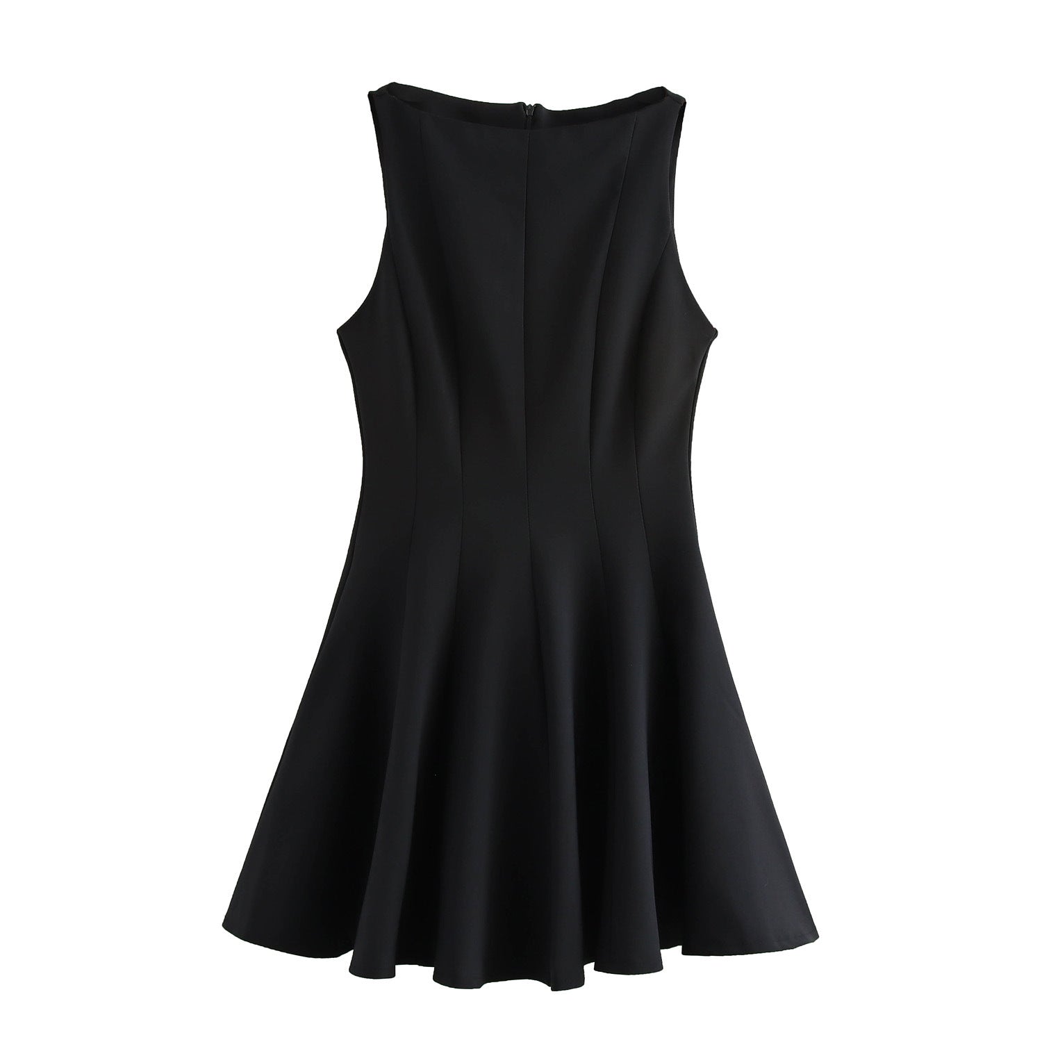 Soft Fabric Slim Fit Sleeveless Dress