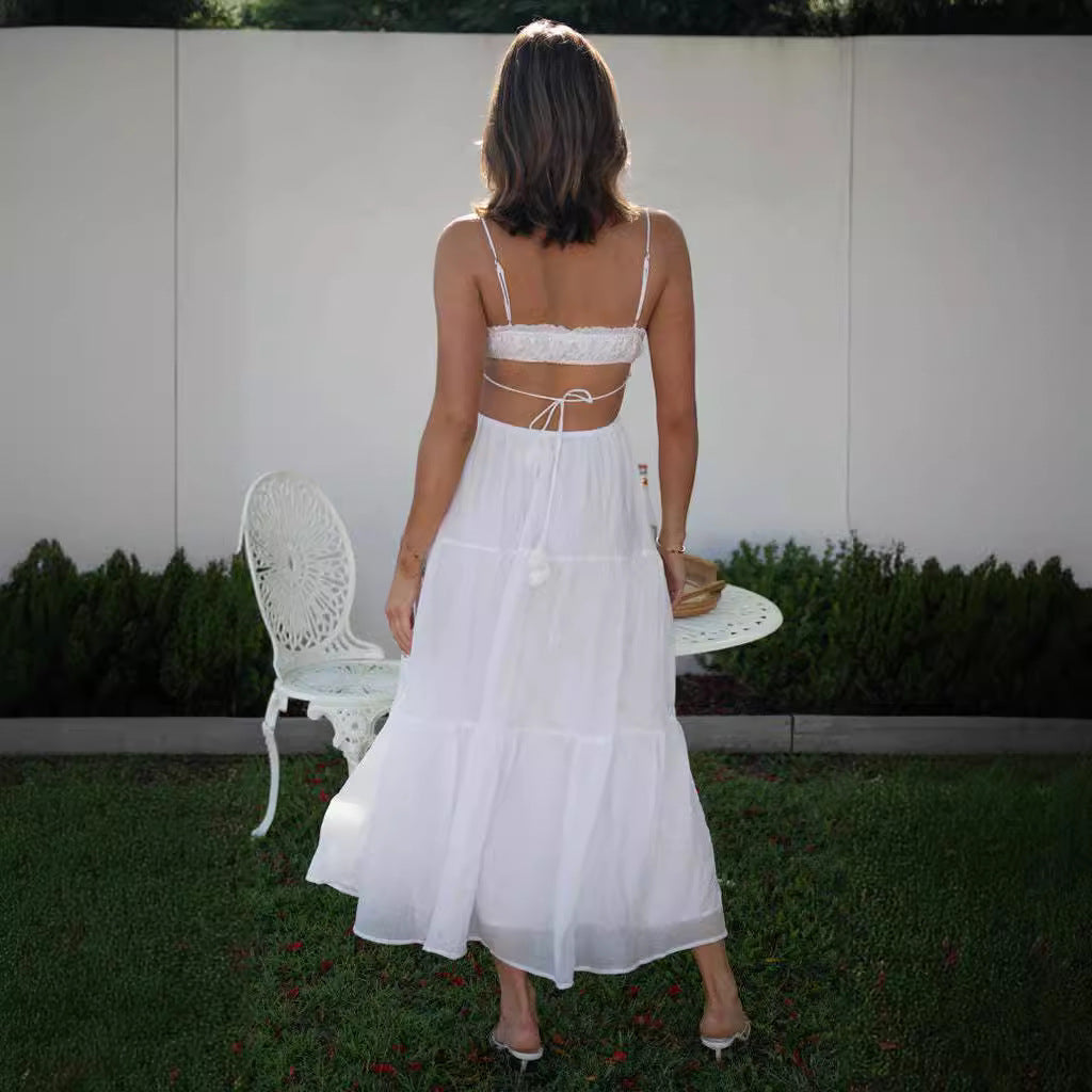 Casual Boho Maxi Dress Summer Outfit