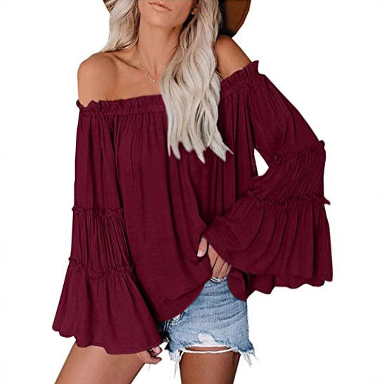 Off-the-Shoulder Street Fold Top