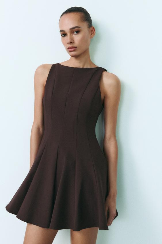 Soft Fabric Slim Fit Sleeveless Dress