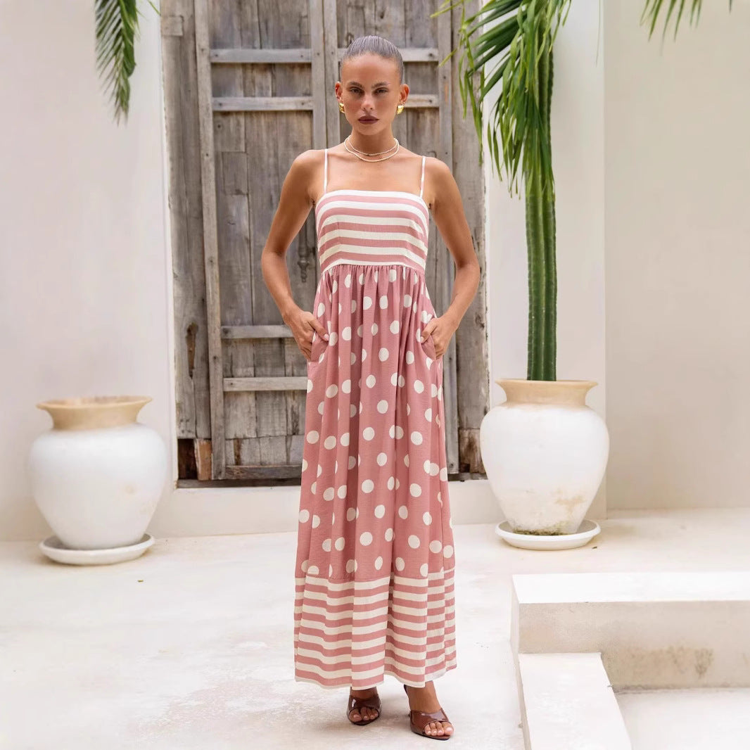 Lightweight A-Line Cotton Maxi Dress
