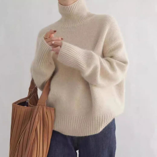 Oversized Ribbed Soft Knit Sweater