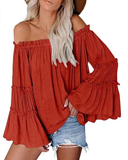 Off-the-Shoulder Street Fold Top