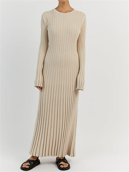 Elegant Women's Maxi Dress - Flowy Design
