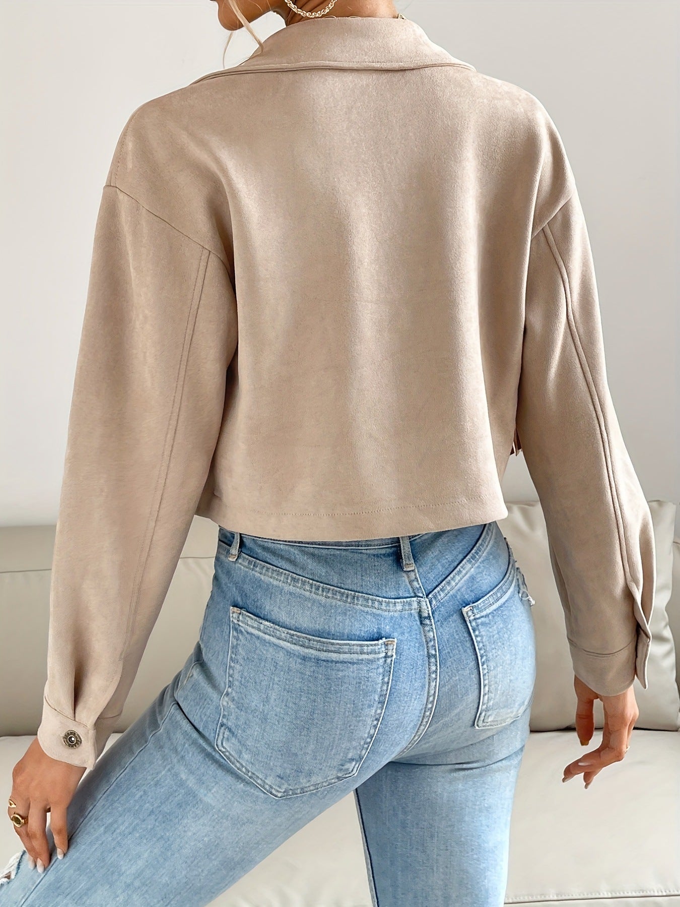 Women's stylish leisure personality coat