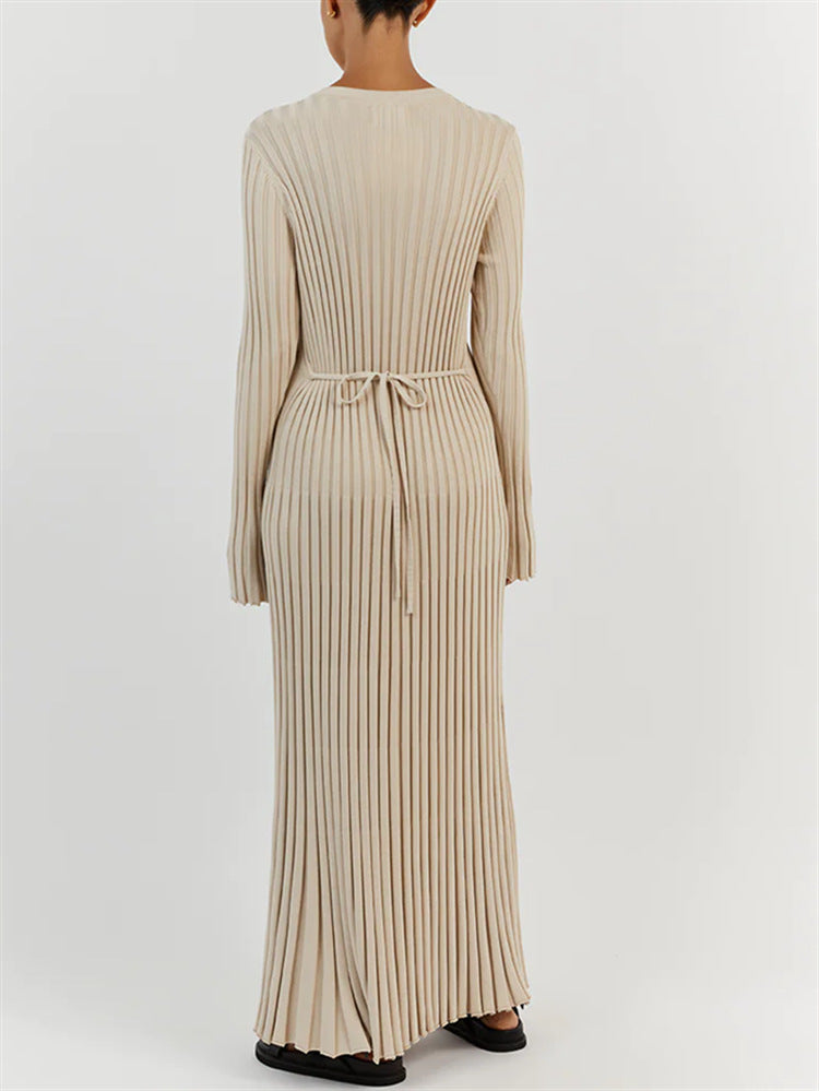 Elegant Women's Maxi Dress - Flowy Design