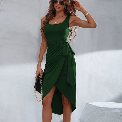 Women's elegant evening star tank dress