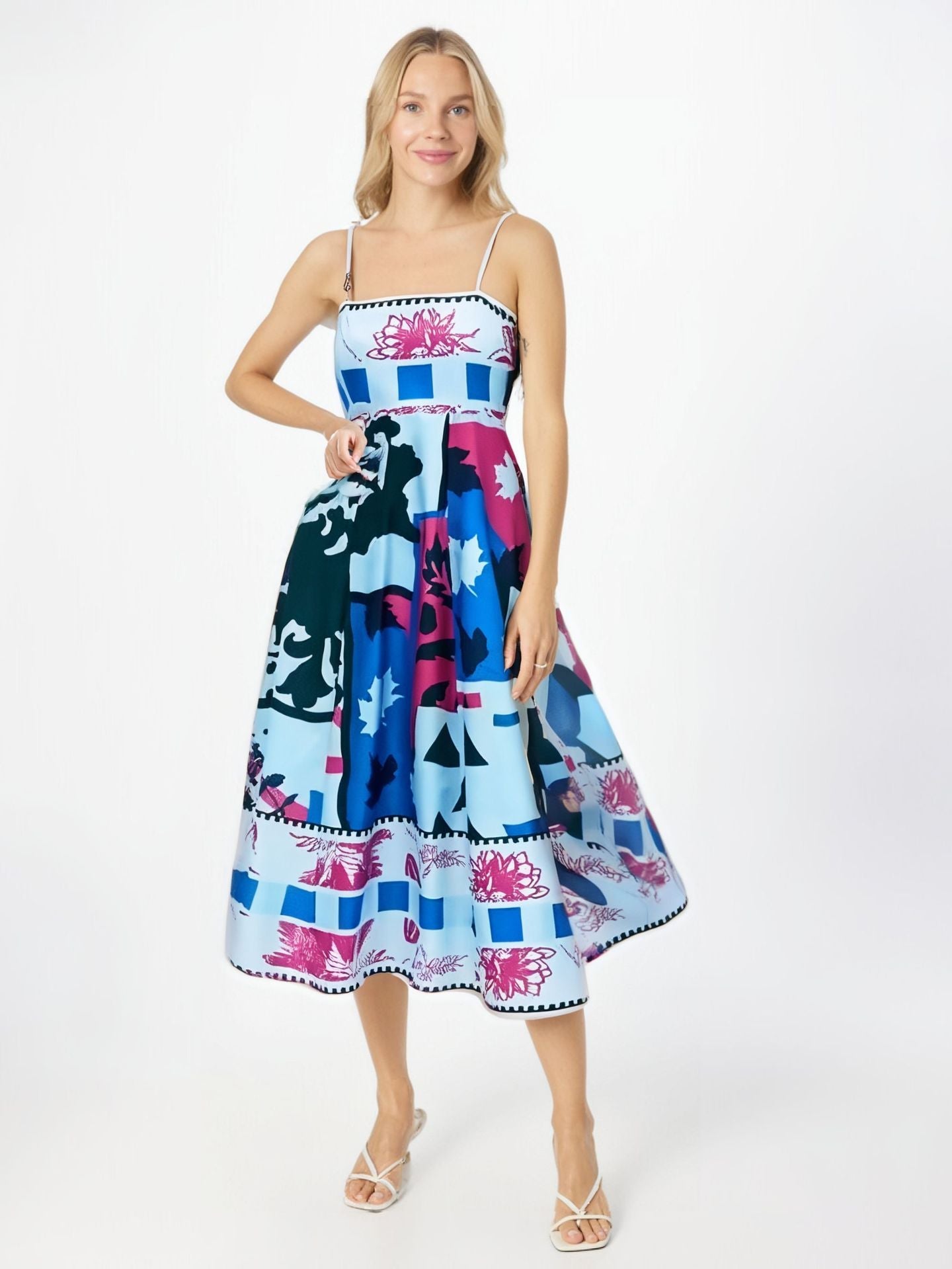 Flowy Lightweight Strapless Maxi Dress