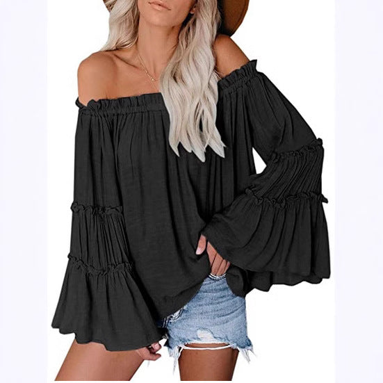 Off-the-Shoulder Street Fold Top