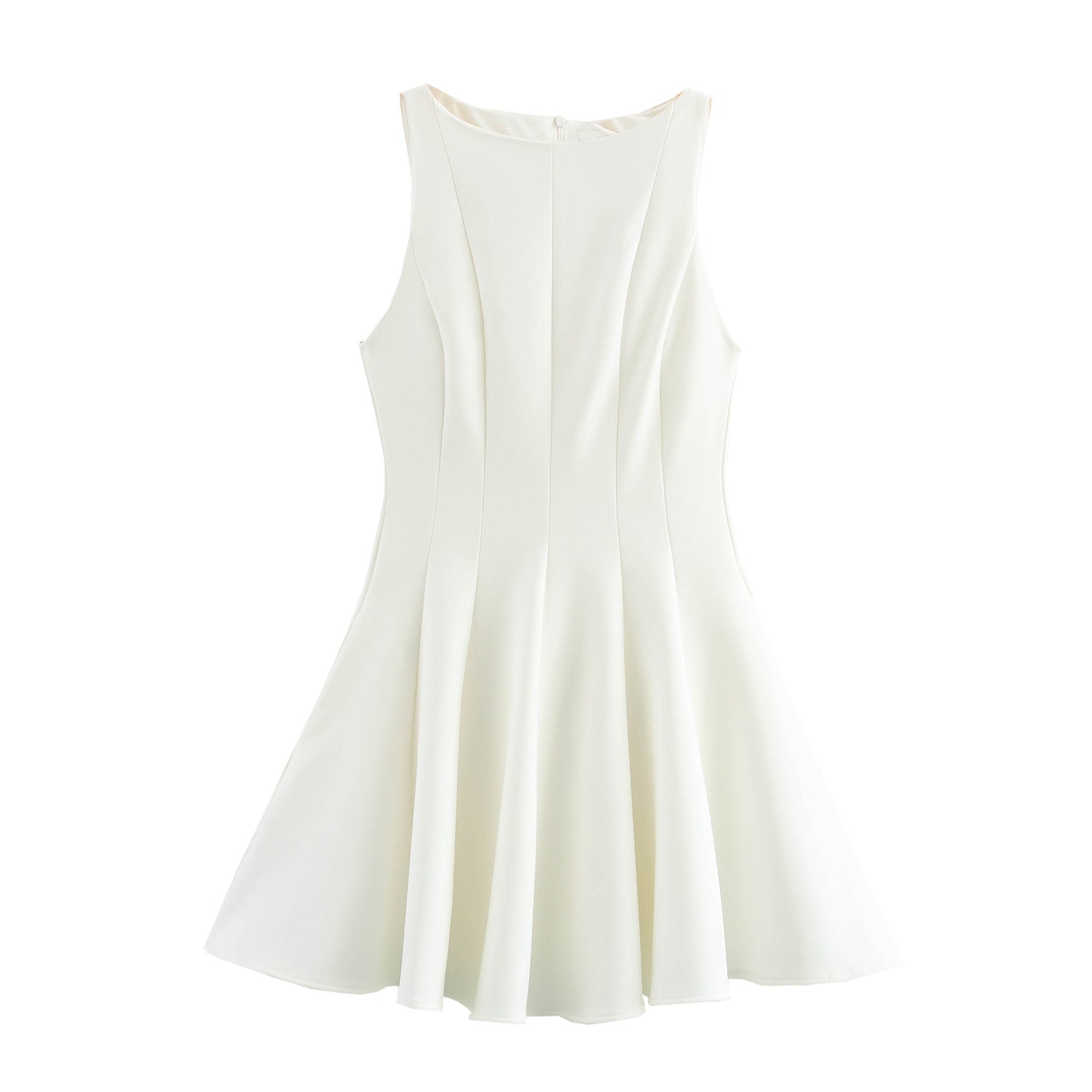 Soft Fabric Slim Fit Sleeveless Dress