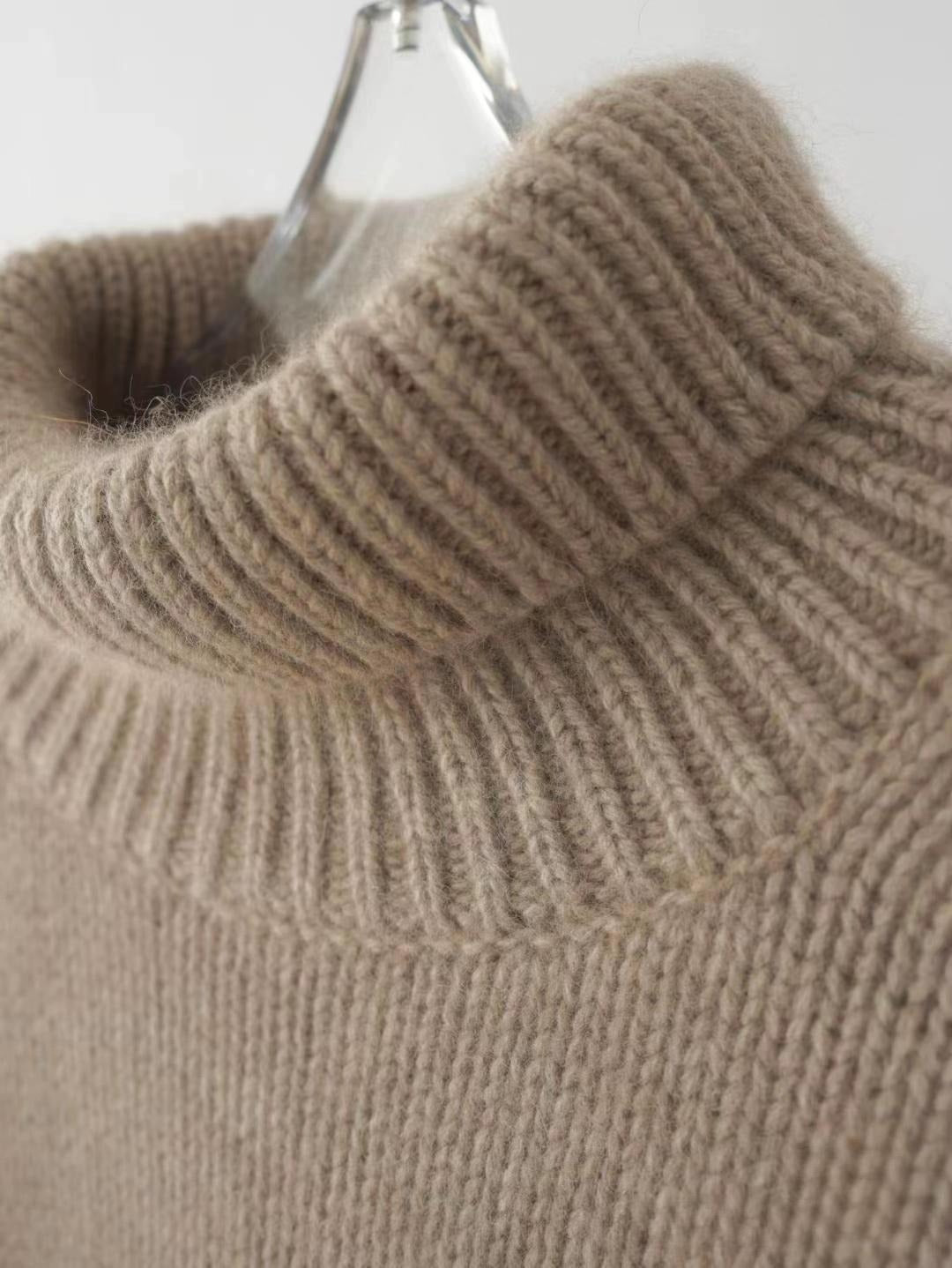 Oversized Ribbed Soft Knit Sweater