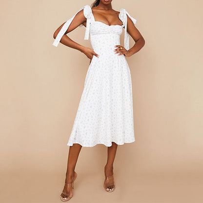 Women’s Maxi Dress – Off Shoulder – Ruched Bodice – Side Slit – Flowy Fit