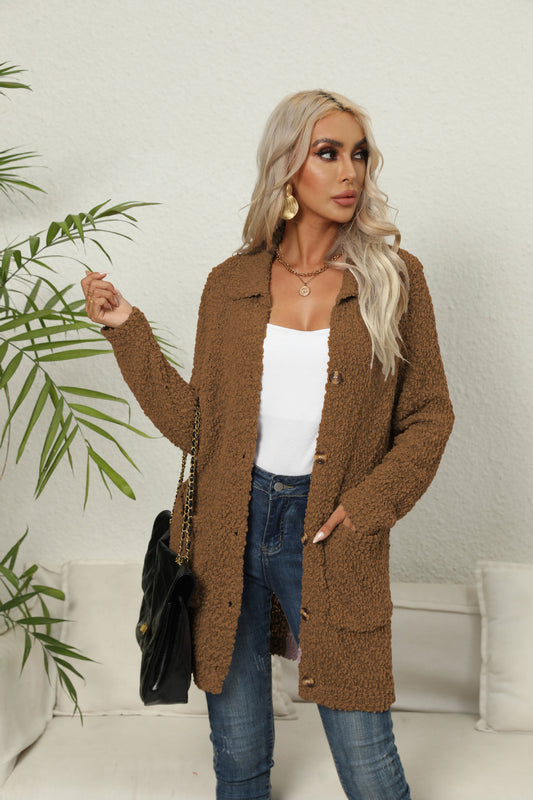Open Front Long Cardigan