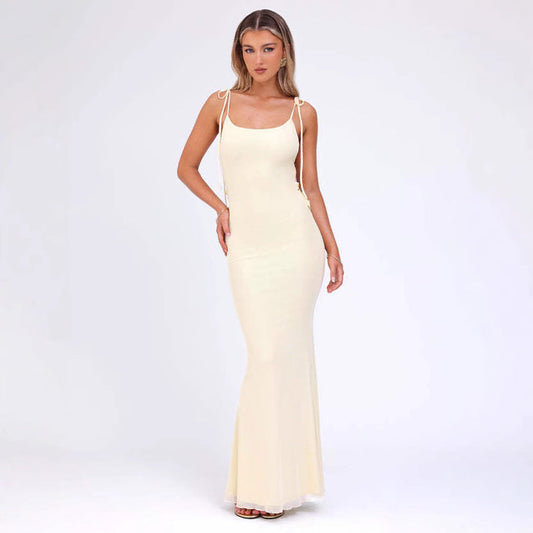 Adjustable Strap Stretch Bodycon Dress