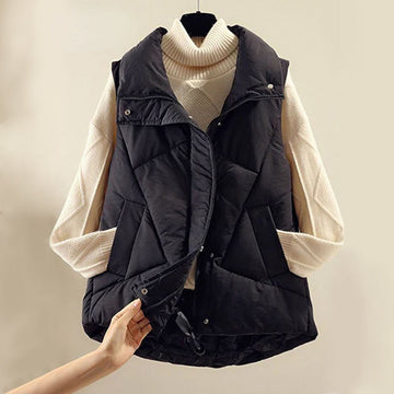 Elise - sleeveless puffer vest for women